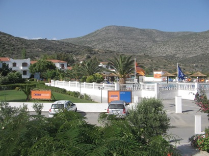Entrata Eden village Samos